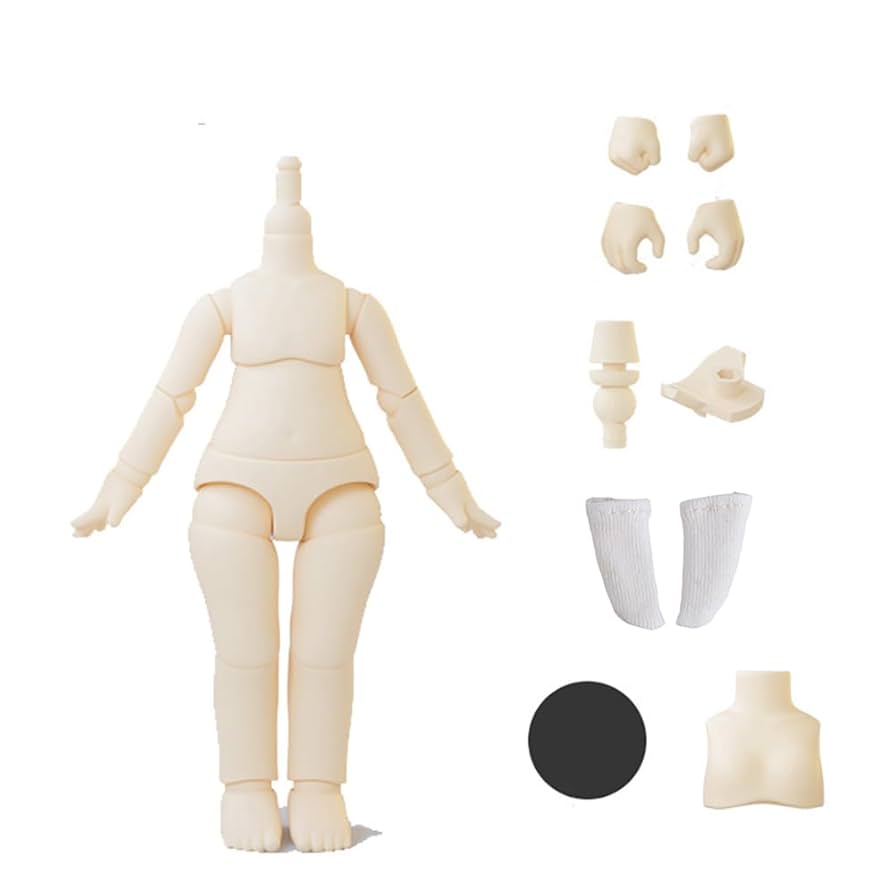 Amazon.com: XiDonDon 10cm Doll Body 1/12 YMY PVC Body for